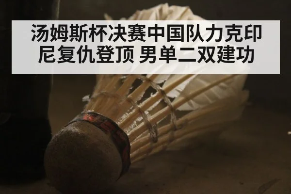 汤姆斯杯决赛中国队力克印尼复仇登顶 男单二双建功